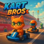 Kart Bros is a fast-paced journey that you cannot miss! Right from the first lap, you will be caught up in the vibrant rhythm, the technical drifts, and the bustling atmosphere of the spectacular breakthroughs.