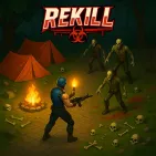 reKILL is a unique online battle royale game where you not only face other players but also face the constant threat of ferocious zombies. In this devastated world, the battle for survival becomes more intense than ever as you fight to become the last survivor.