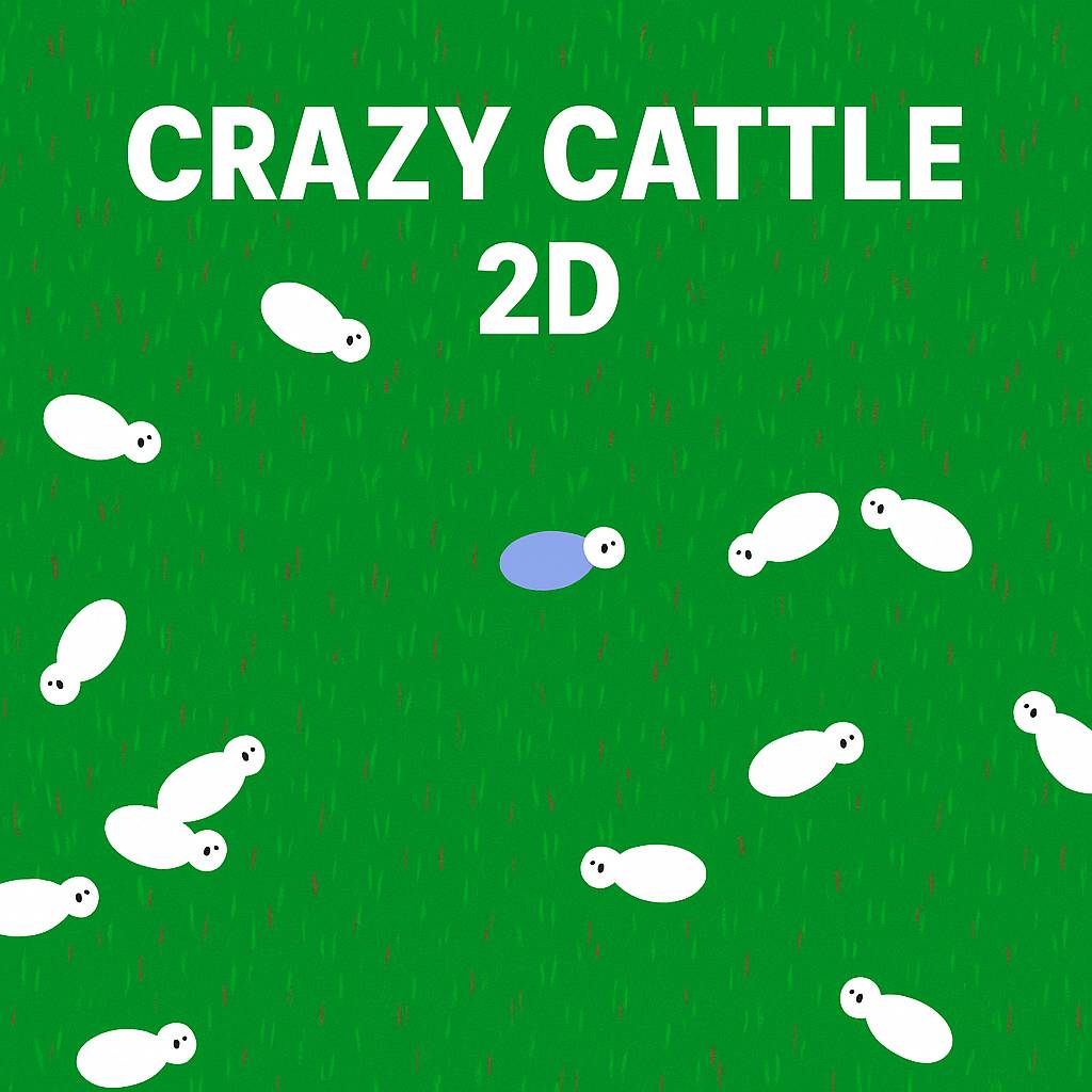 Play game Crazy Cattle 2D