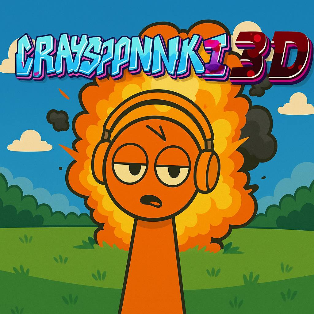 Play game Crazy Sprunki 3D