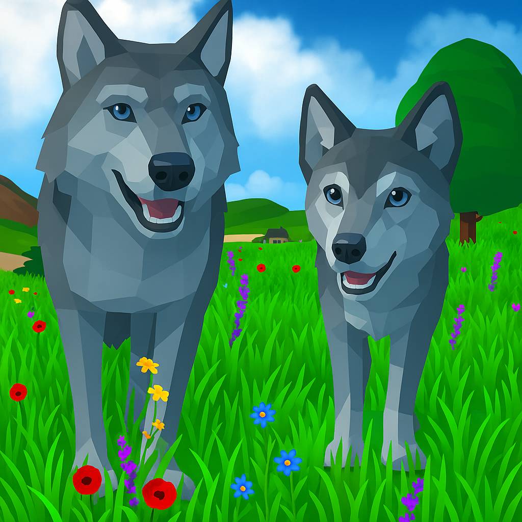 Play game Wolf Simulator: Wild Animals 3D